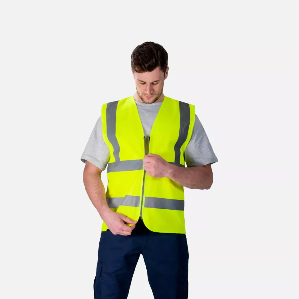 Portwest C375ORR, Hi-Vis Band and Brace Vest, Orange, image 3, gallery thumbnail