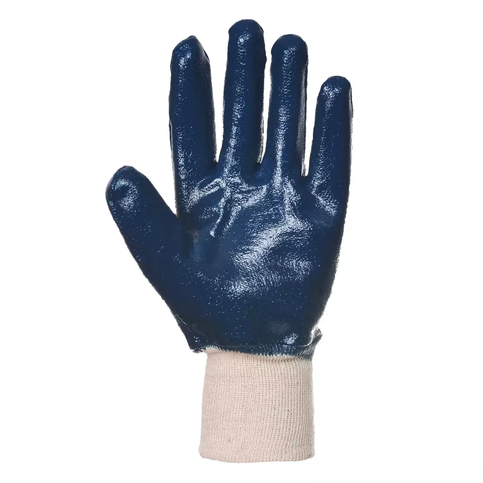 Portwest A300NAR, Nitrile Knitwrist, Navy, image 2, gallery thumbnail