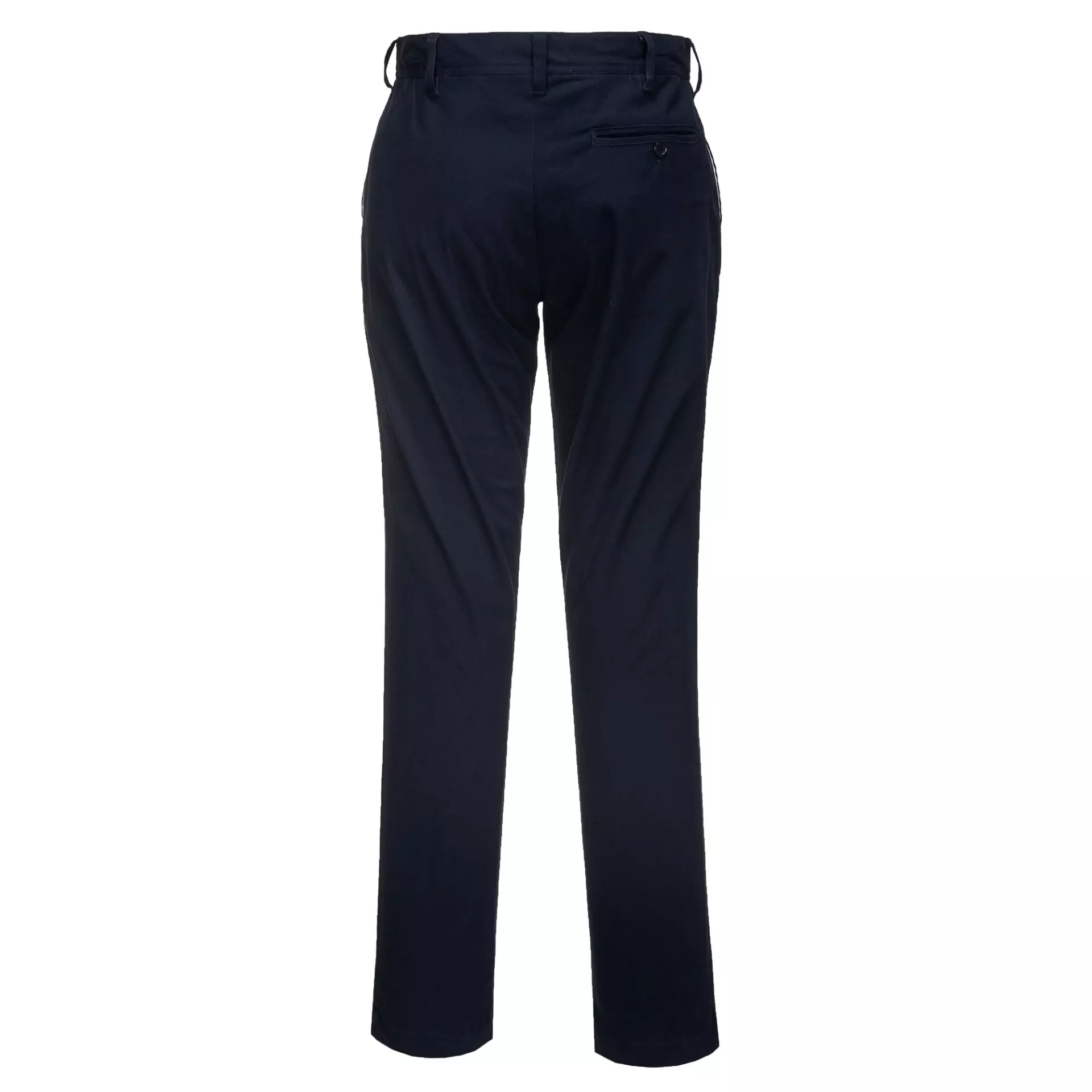 Portwest S232DNS, WX2 Eco Stretch Slim Chino Trousers, Dark Navy Short, image 2
