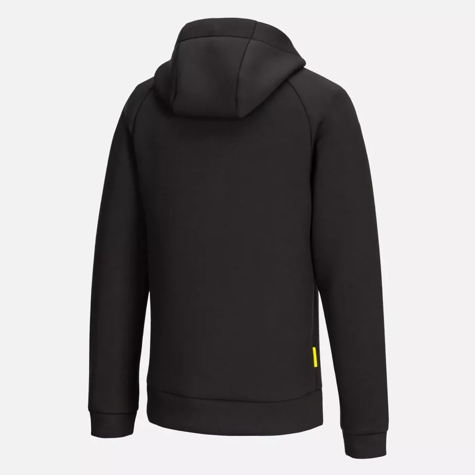 Portwest DX467BKR, DX4 Quarter Zip Hoodie, Black, image 4, gallery thumbnail