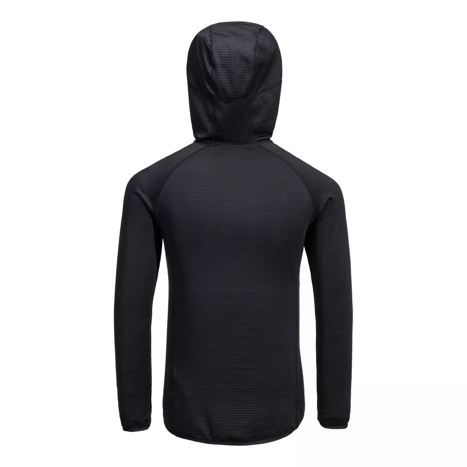 Portwest B191BKR, Waffle Fleece Hooded Baselayer, Black, image 2