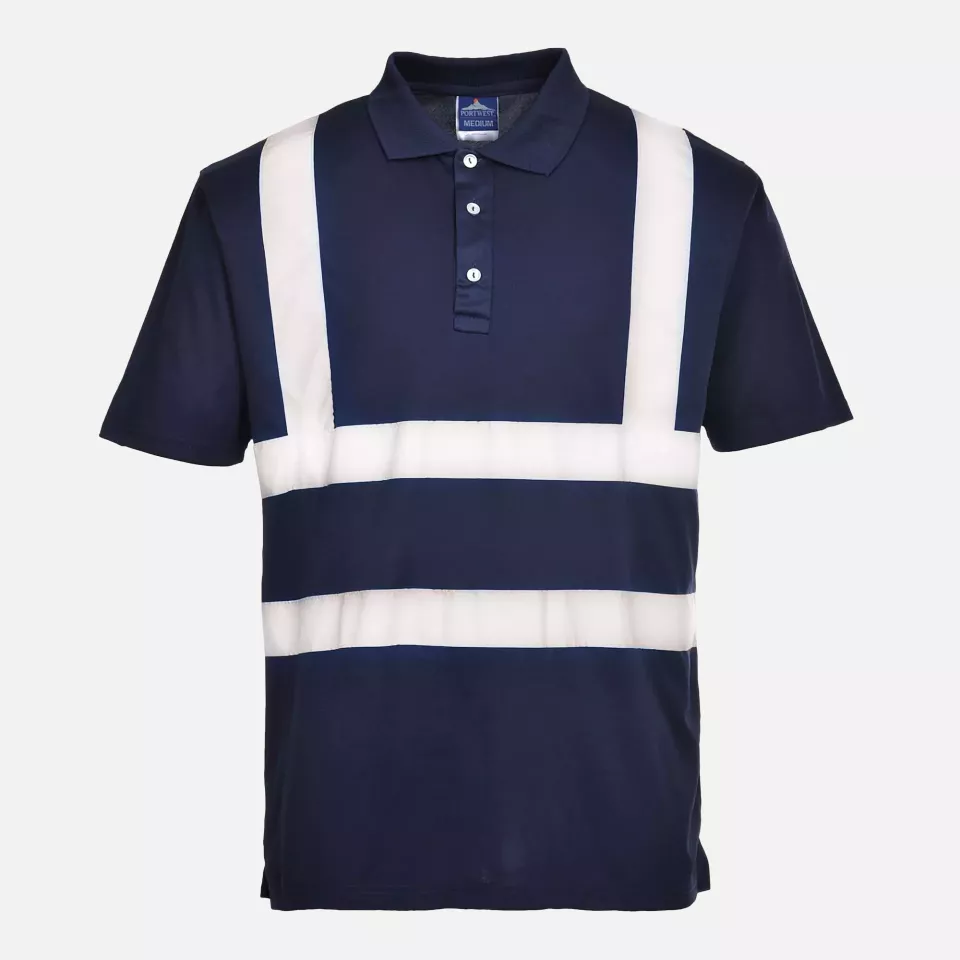 Portwest F477NAR, Iona Poloshirt, Navy, image 1, gallery thumbnail