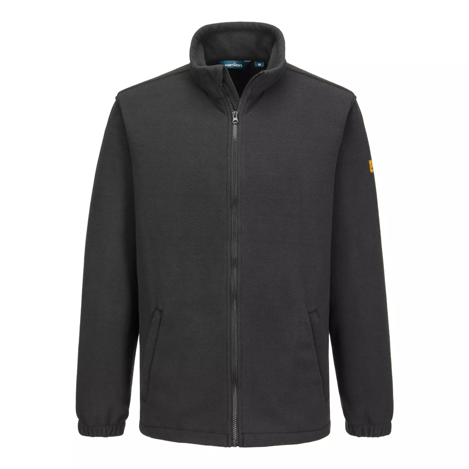 Portwest AS26BKR, Antistatische ESD-Fleecejacke, Schwarz, image 1