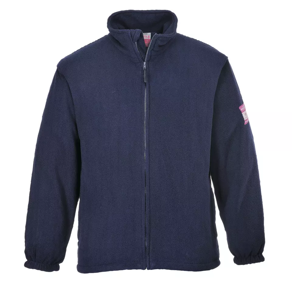 Portwest FR30NAR, Modaflame Fleece antistatische flammhemmende Fleecejacke, Marine, image 1, gallery thumbnail
