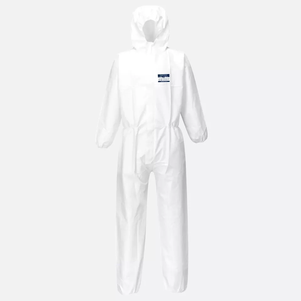 Portwest ST40WHR, BizTex Microporous Coverall Type 5/6, White, image 2, gallery thumbnail