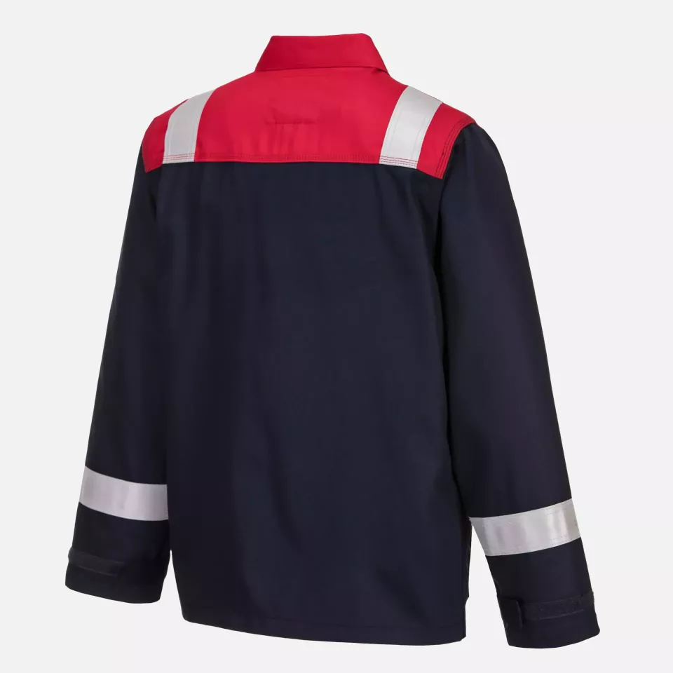 Portwest FR55NAR, Bizflame Work FR Jacket, Navy, image 3, gallery thumbnail