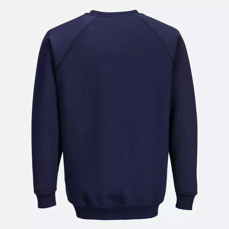 Portwest B300NAR, Roma Sweatshirt, Navy, image 2, gallery thumbnail