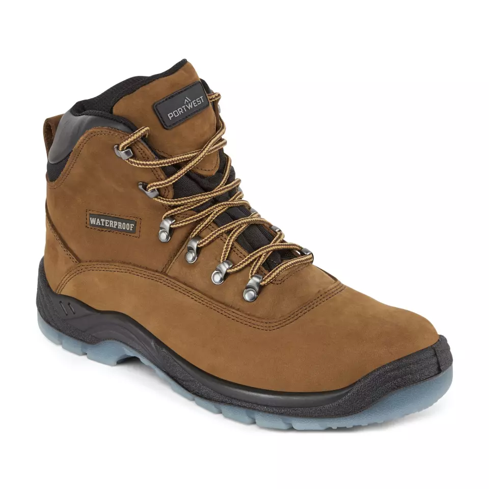 Portwest FW57BRR, Steelite All Weather Boot S7 FO SR, Brown, image 2, gallery thumbnail