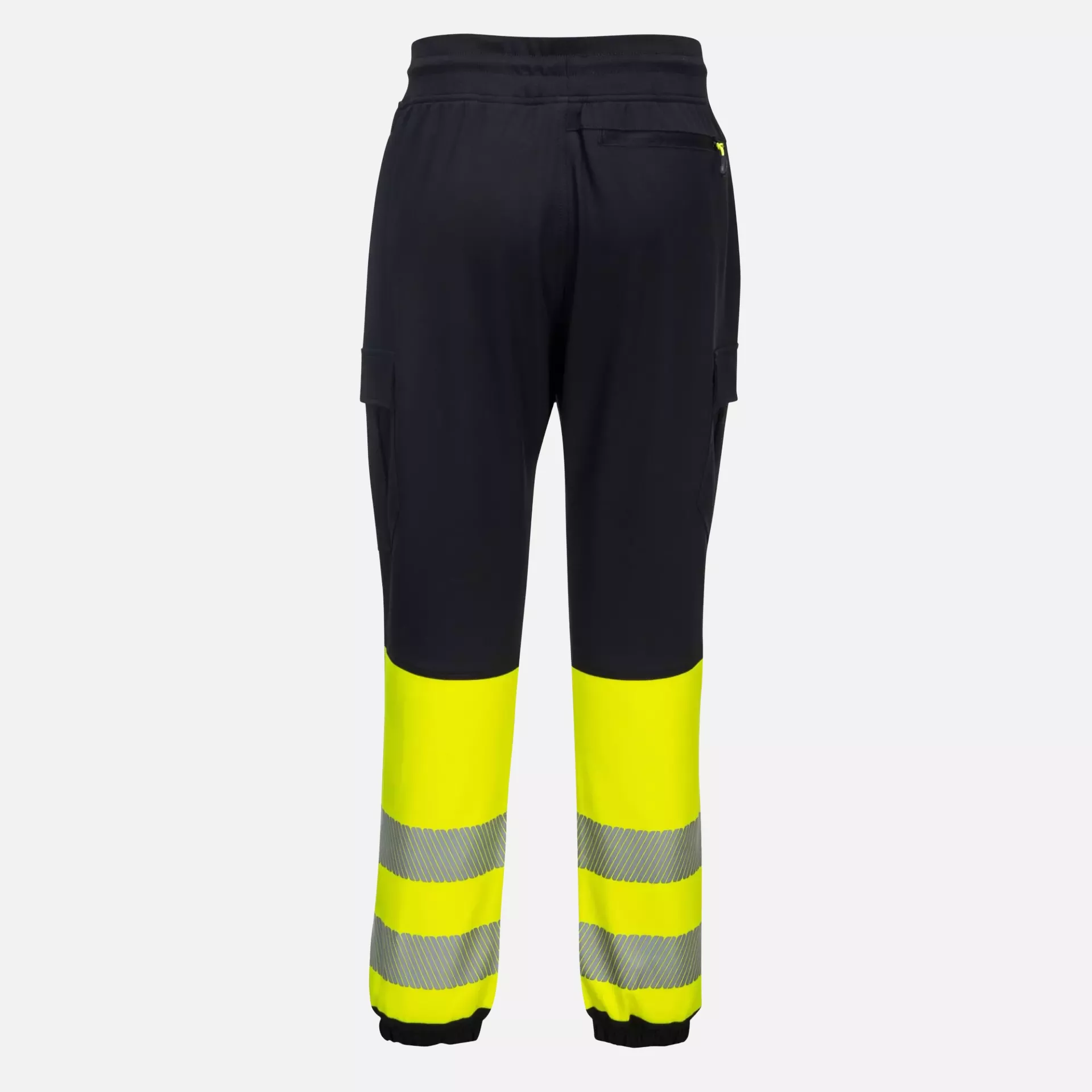 Portwest KX341KYR, PW3 Hi-Vis Flexi Class 1 Jogger, Black/Yellow, image 2
