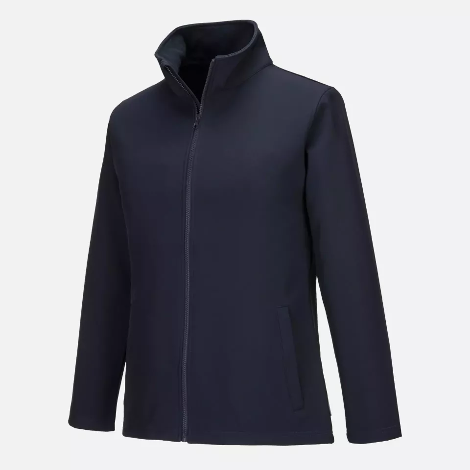 Portwest TK21NAR, Women's Print and Promo Softshell (2L), Navy, image 3, gallery thumbnail