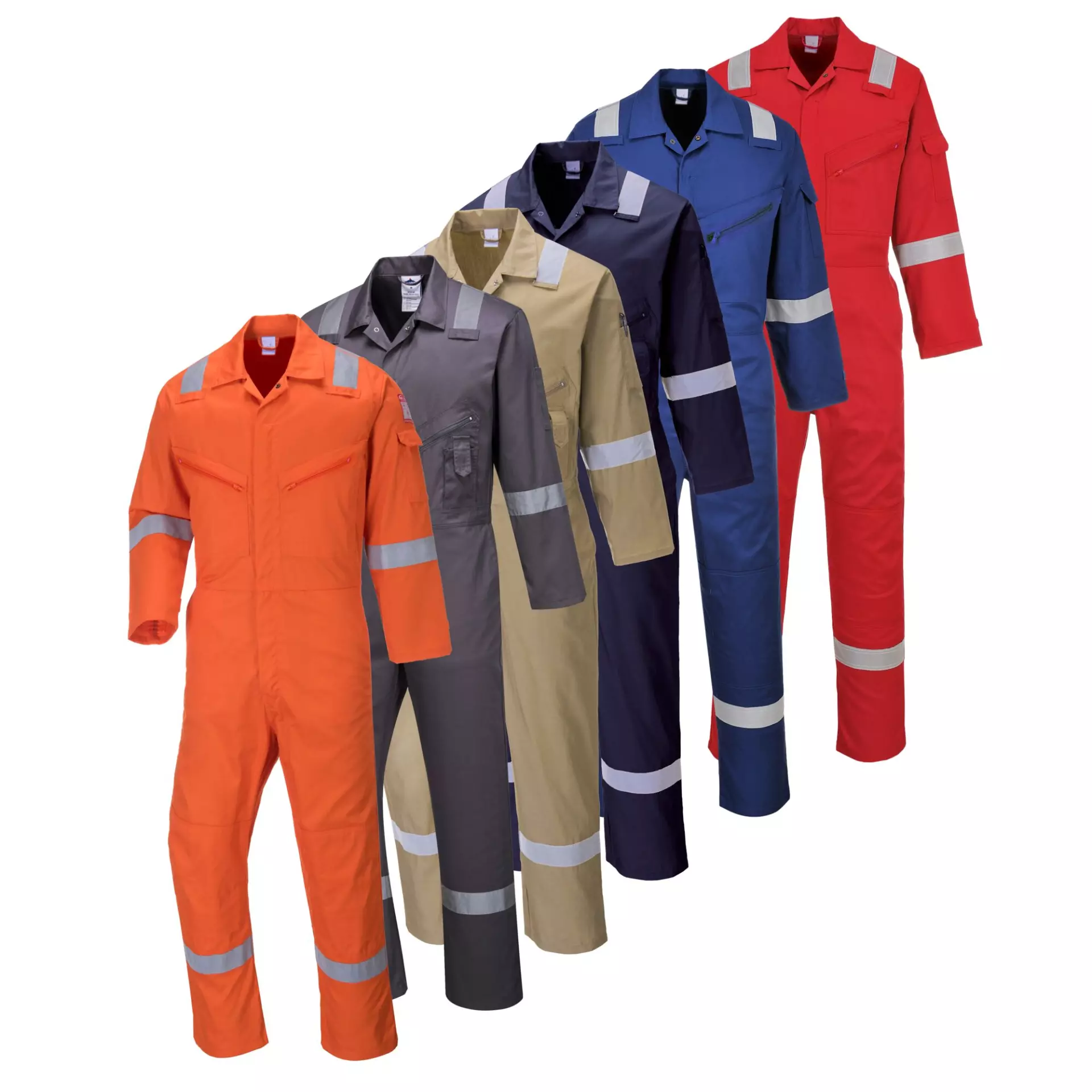 Portwest C814GRR, Iona Cotton Coverall, Grey, image 1