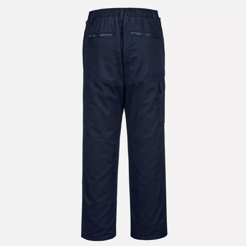 Portwest C387NAR, Lined Action Trousers, Navy, image 2, gallery thumbnail