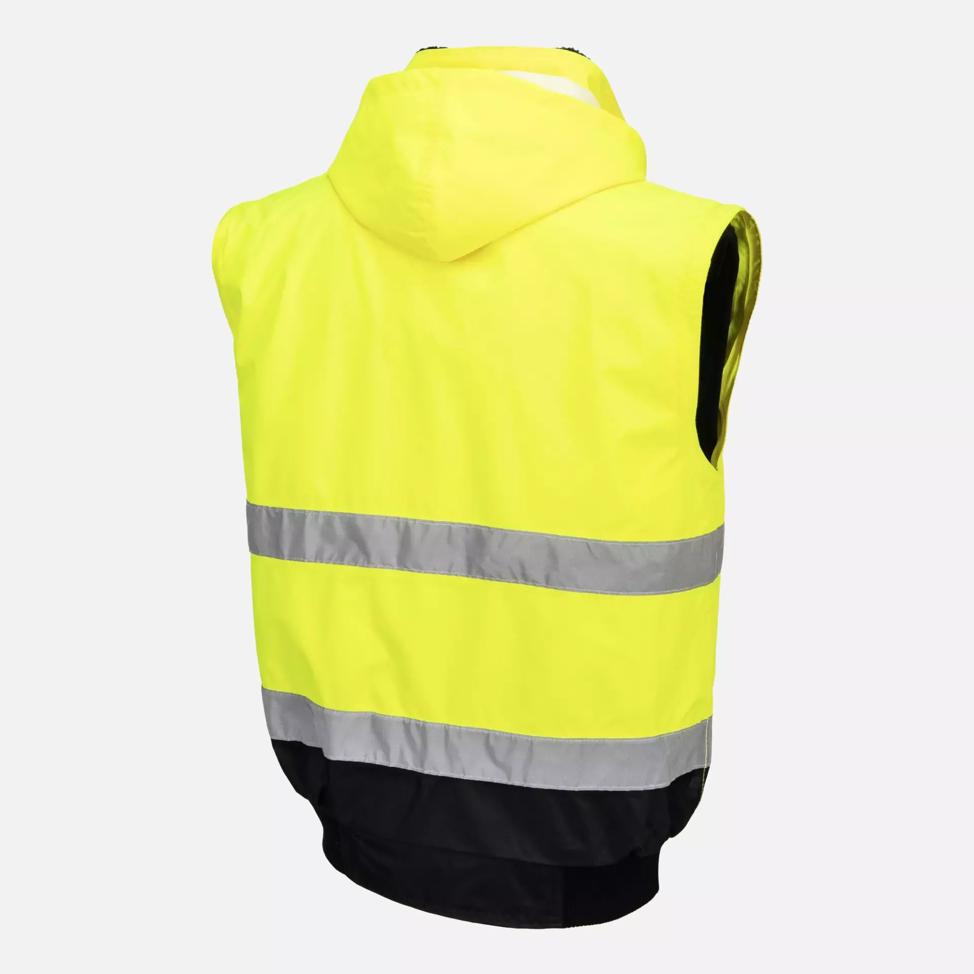 Portwest C465YBR, Hi-Vis 3-in-1 Contrast Bomber Jacket, Yellow/Black, image 6
