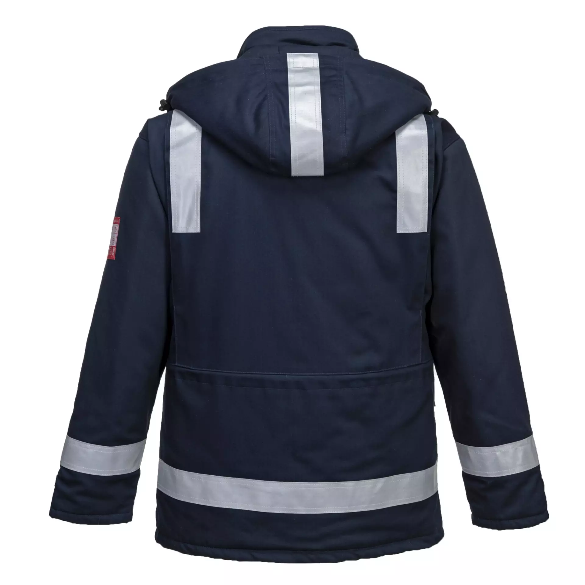Portwest FR59NAR, Bizflame Work Anti-Static FR Winter Jacket, Navy, image 4
