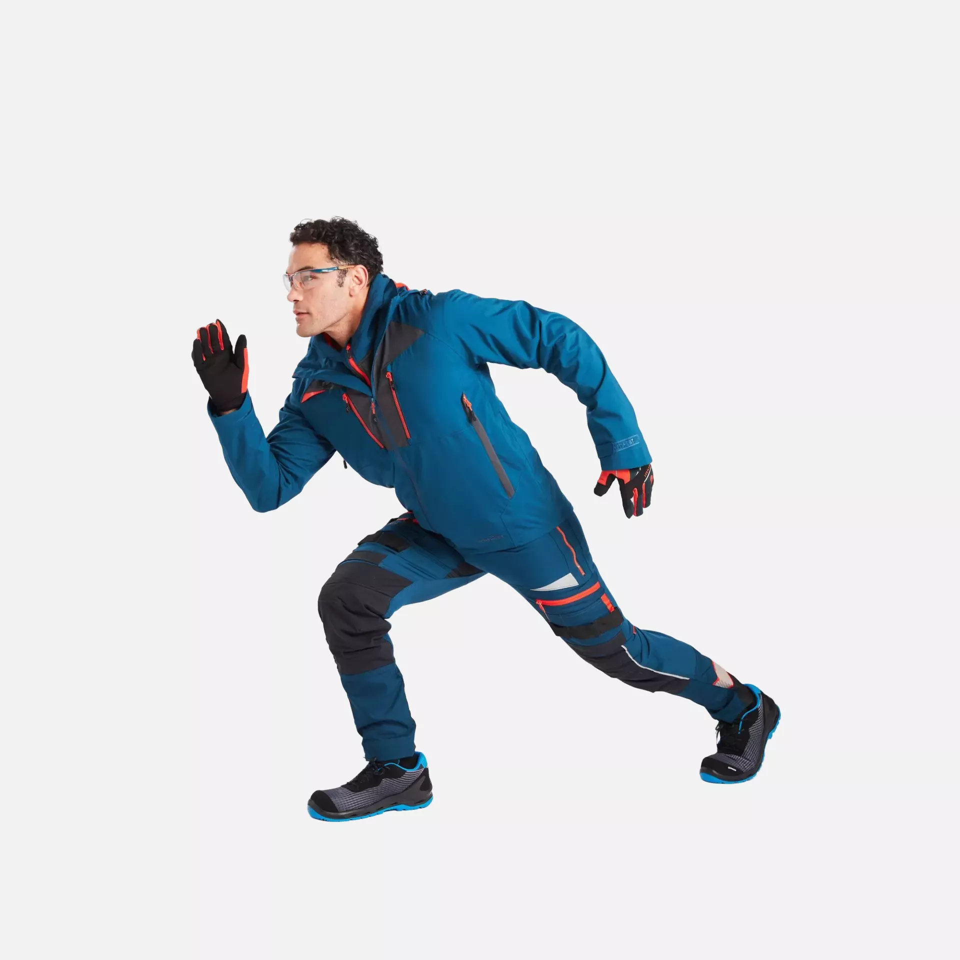 Portwest DX463MBR, DX4 Rain Jacket, Metro Blue, image 7