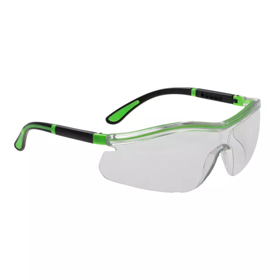 Portwest PS34, Neon Safety Safety Glasses, image 3, gallery thumbnail