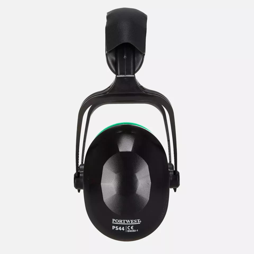 Portwest PS44BKR, Top Ear Defenders, Black, image 3, gallery thumbnail