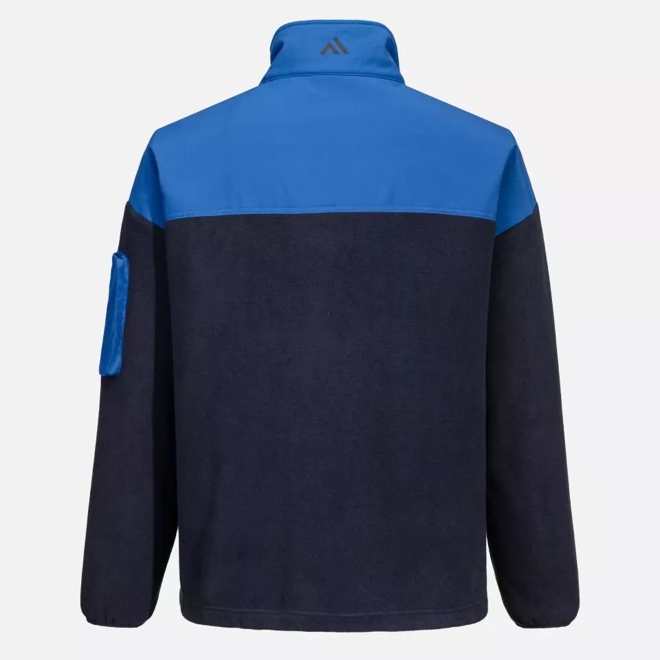 Portwest KX378DQR, KX3 1/4 Zip Fleece, Dark Navy / Quartz, image 2, gallery thumbnail