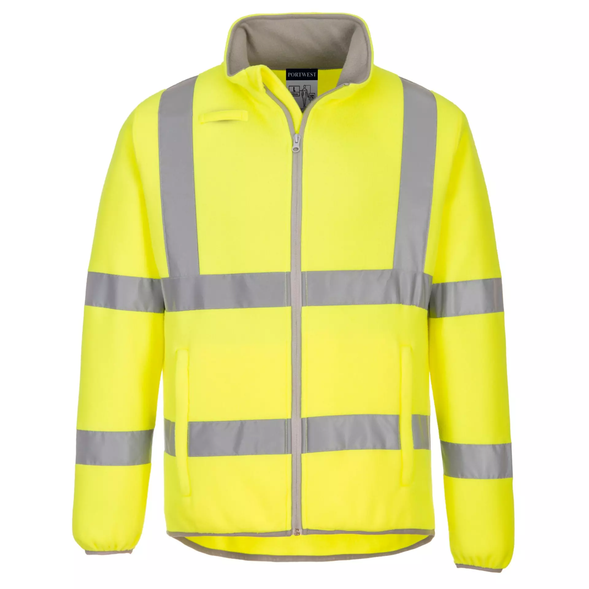 Portwest EC70YER, Eco Hi-Vis Fleece, Yellow, image 1