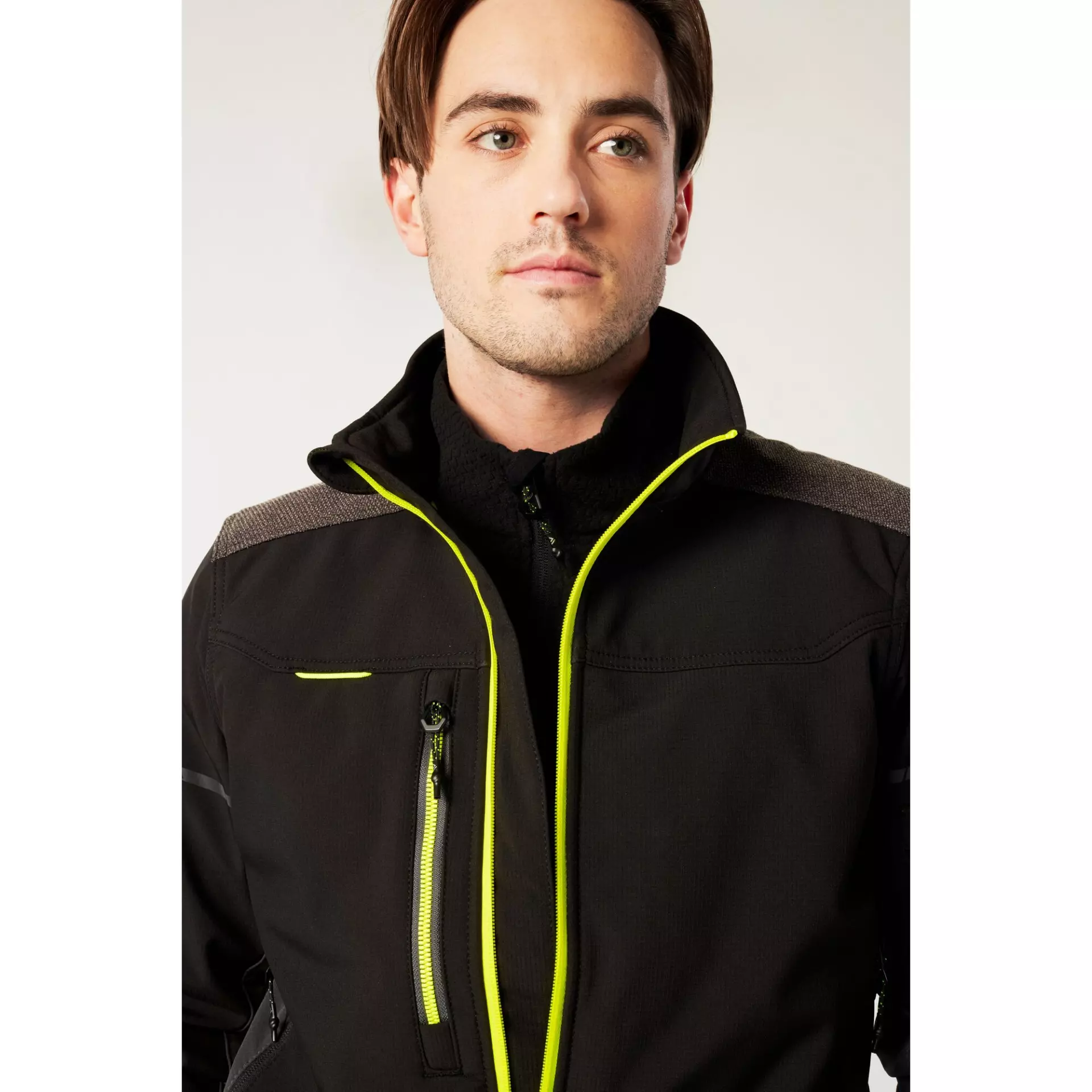 Portwest EV464BKR, EV4 Softshell Bomberjacke (3L), Schwarz, image 2