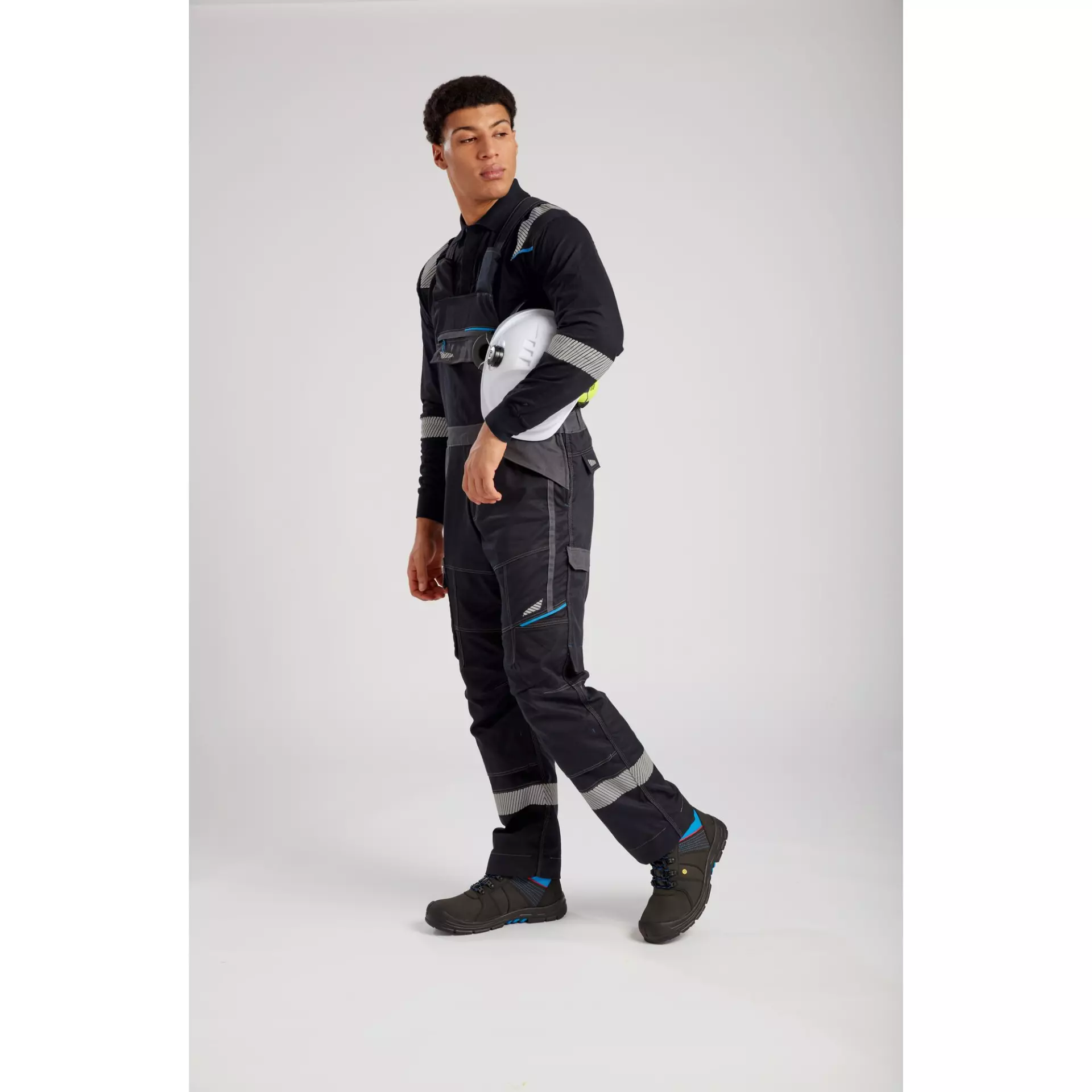 Portwest FR405BKR, WX3 FR Modaflame Latzhose, Schwarz, image 10