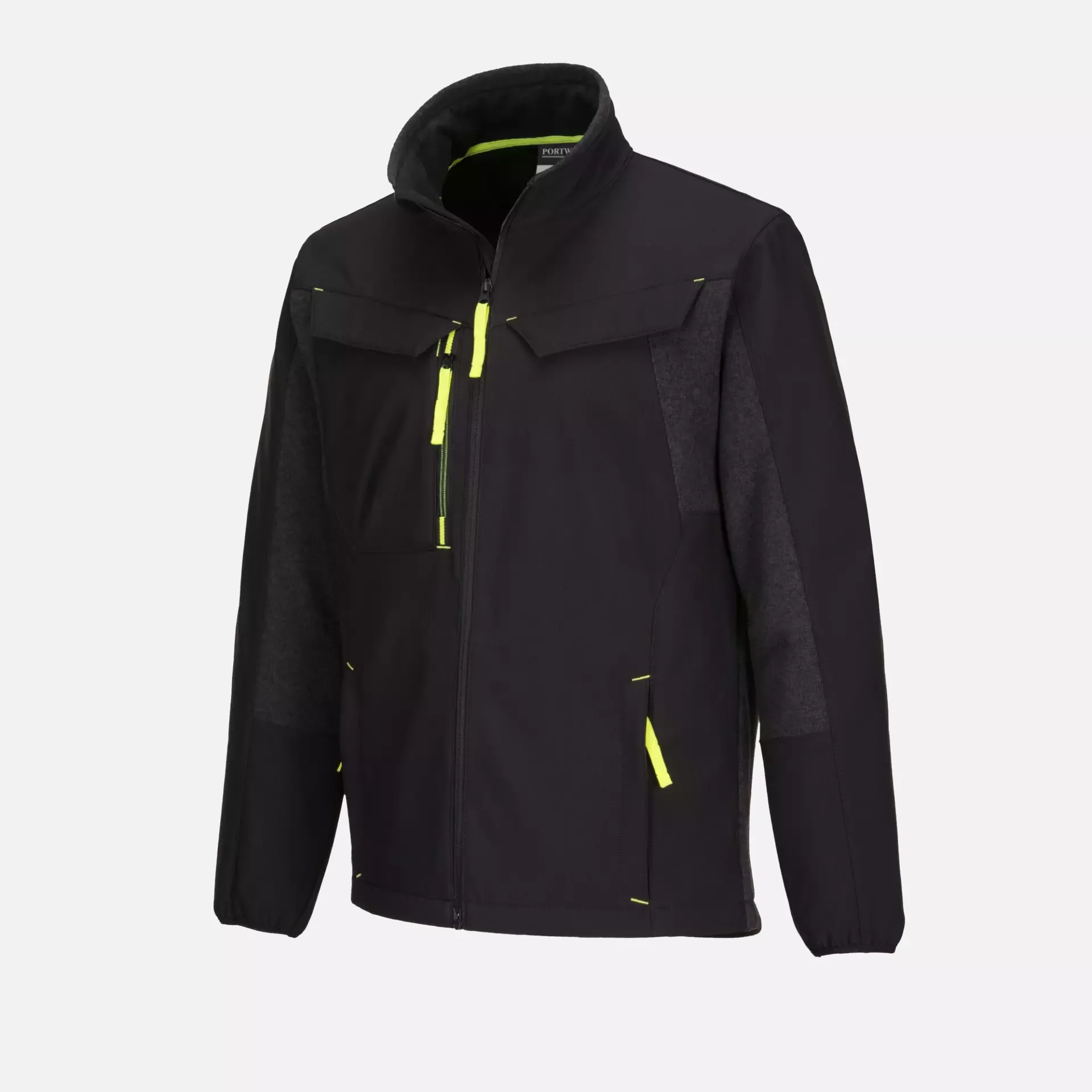Portwest T753BKR, WX3 Eco Hybrid Softshell (2L), Black, image 7