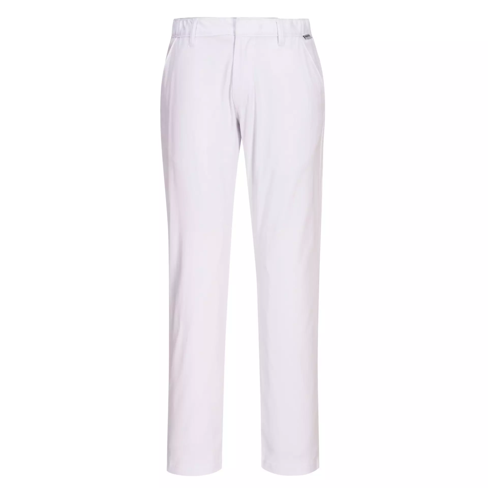 Portwest S232WHR, WX2 Eco Stretch Slim Chino Trousers, White