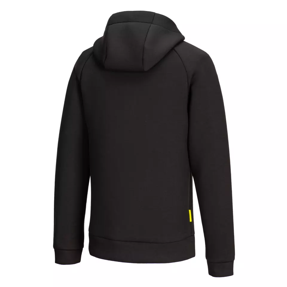 Portwest DX467BKR, DX4 Quarter Zip Hoodie, Black, image 4, gallery thumbnail