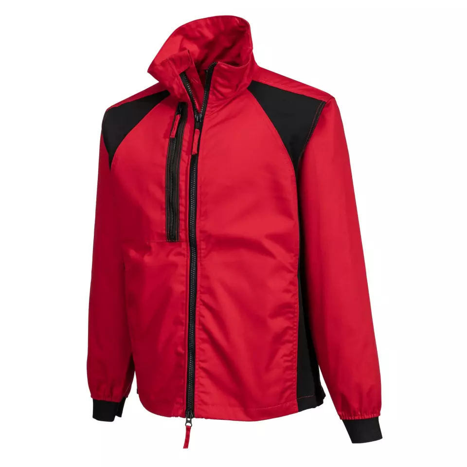 Portwest CD885DRR, WX2 Eco Stretch Work Jacket, Deep Red, image 4, gallery thumbnail