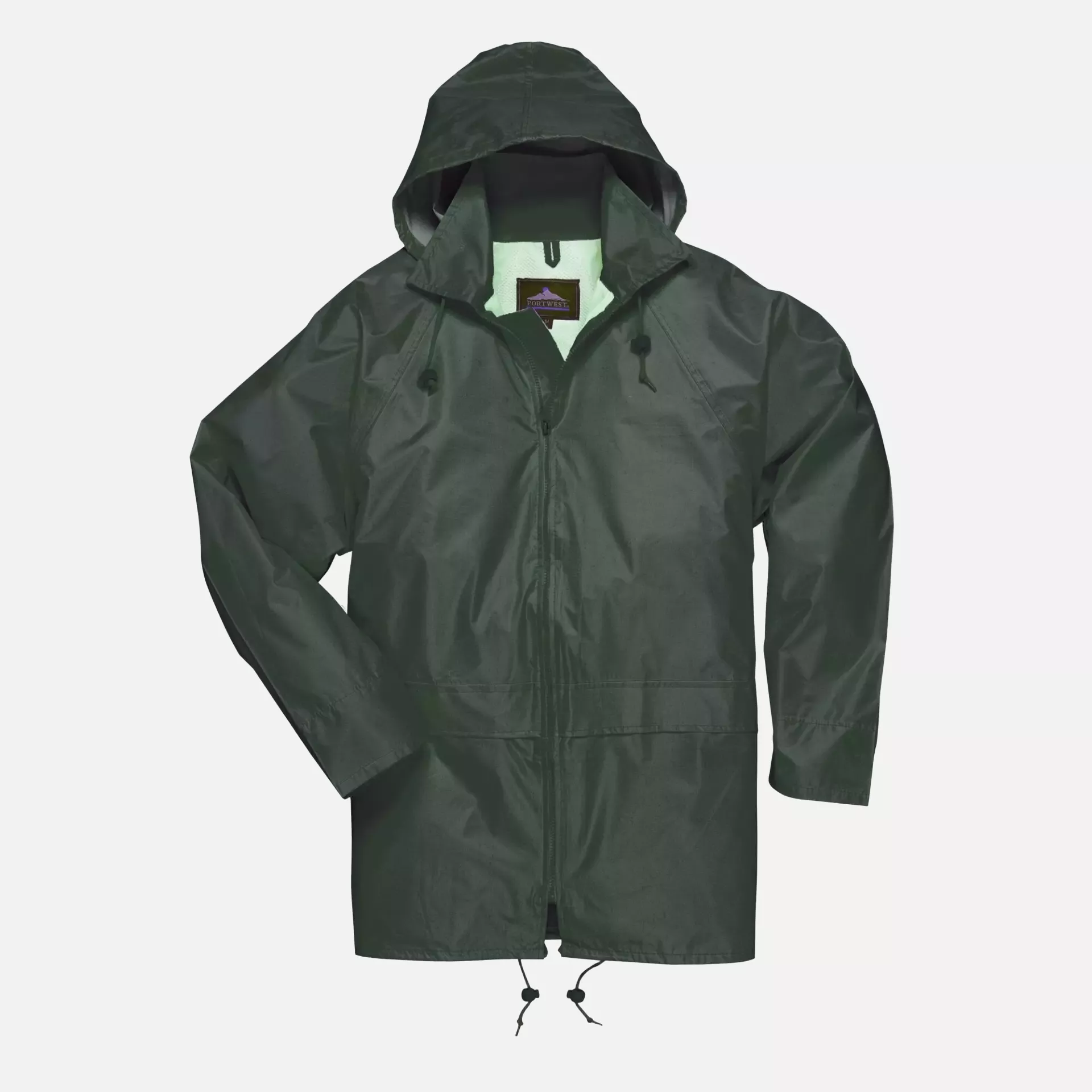 Portwest S440OGR, Classic Rain Jacket, Olive Green, image 2