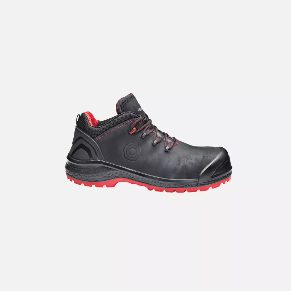 Portwest B0887NBKD, Be-Uniform Halbschuh S3 HRO CI HI, Schwarz/Rot, image 1, gallery thumbnail