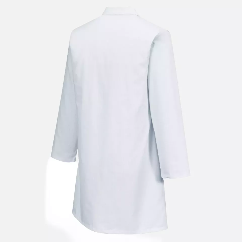 Portwest AS10WHR, Antistatischer ESD-Mantel, Weiß, image 3, gallery thumbnail