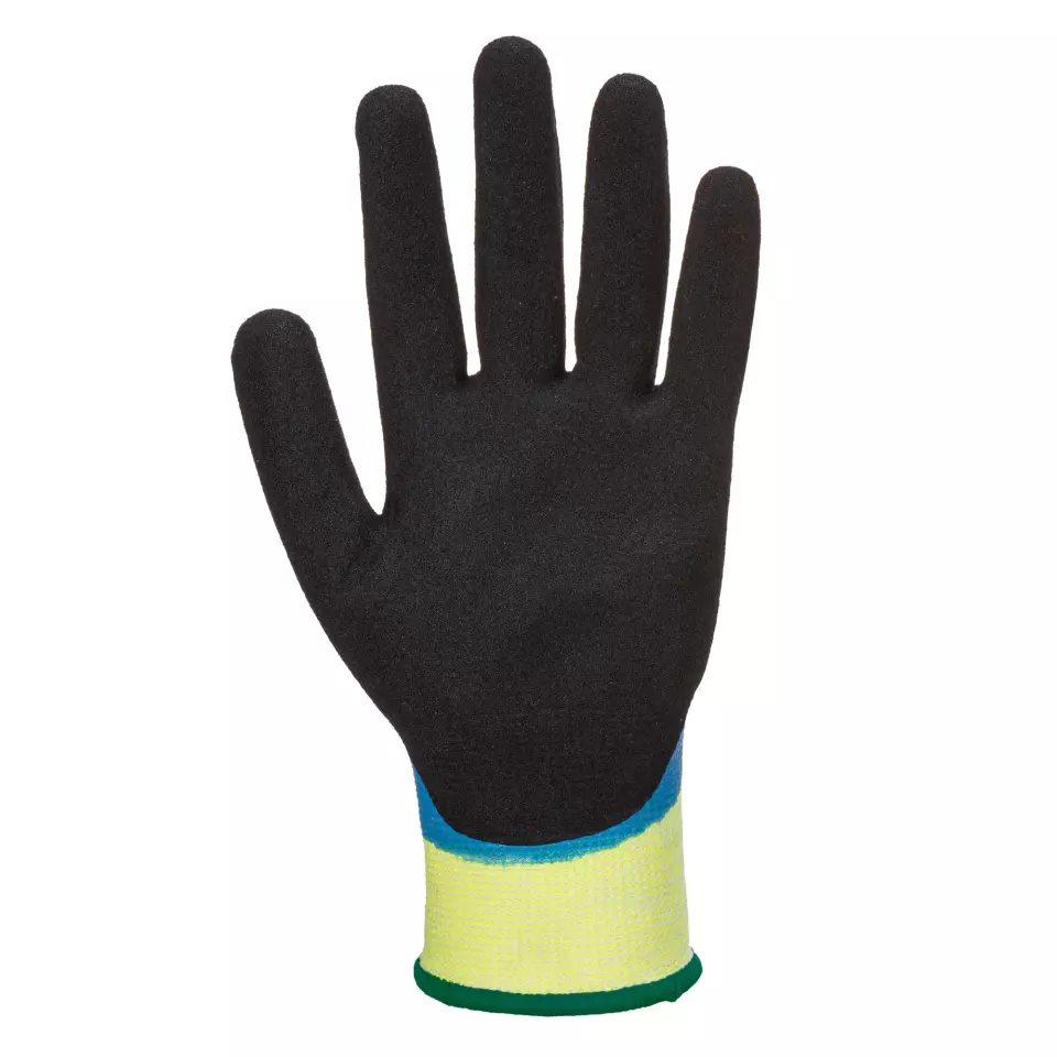 Portwest AP50B8R, Aqua Cut Pro Glove, Blue/Black, image 2, gallery thumbnail
