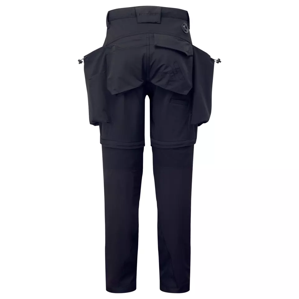 Portwest BX321BKY, Ultimate Modular 3-in-1 Trousers, Black/Yellow, image 2, gallery thumbnail