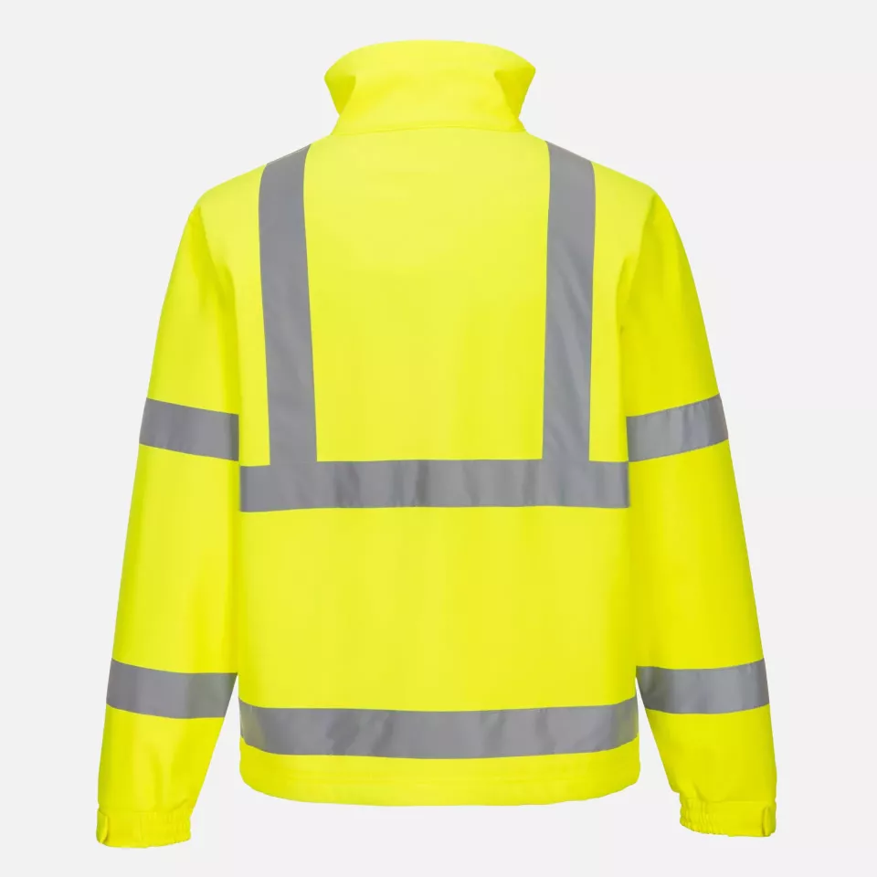 Portwest S424YER, Hi-Vis Classic Softshell (3L), Yellow, image 2, gallery thumbnail