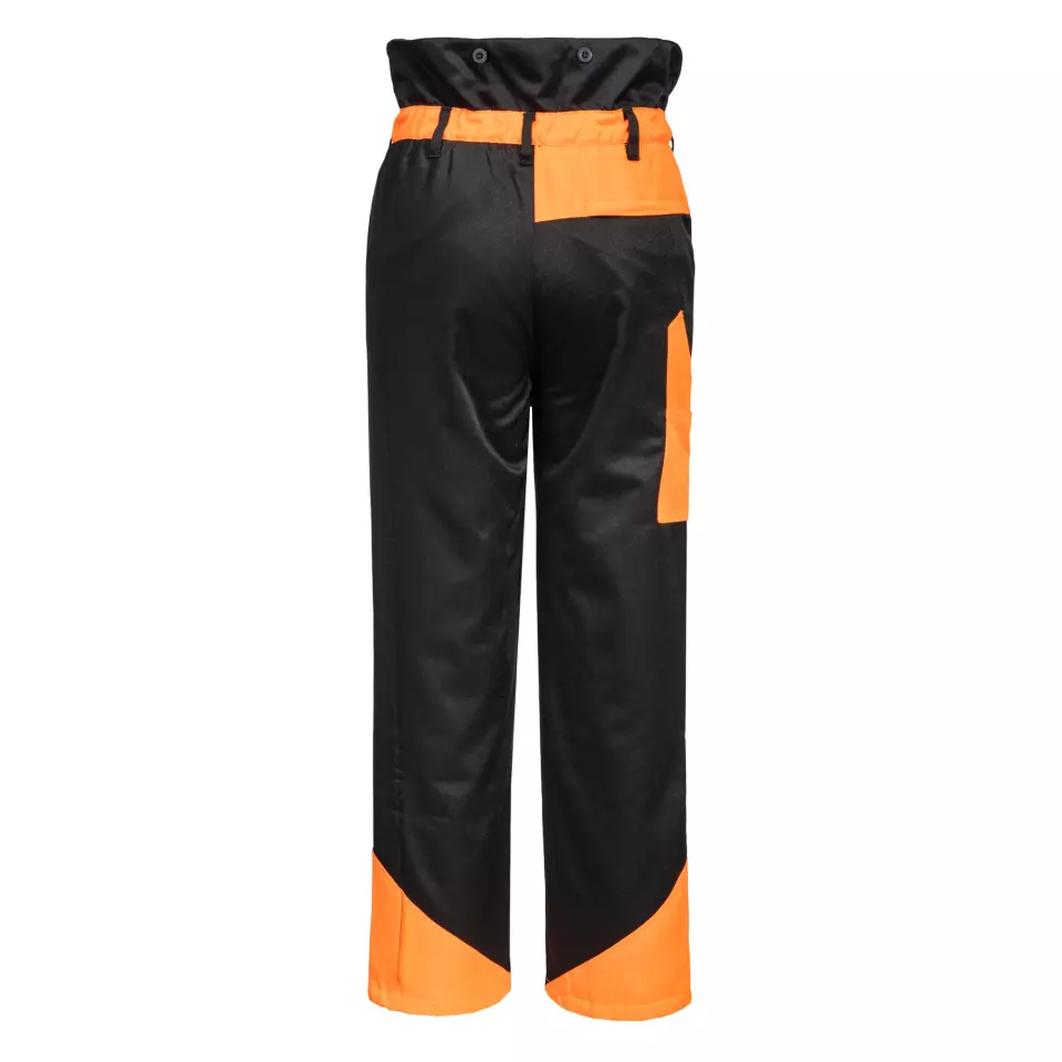 Portwest CH11BKR, Oak Chainsaw Trousers, Black, image 2, gallery thumbnail