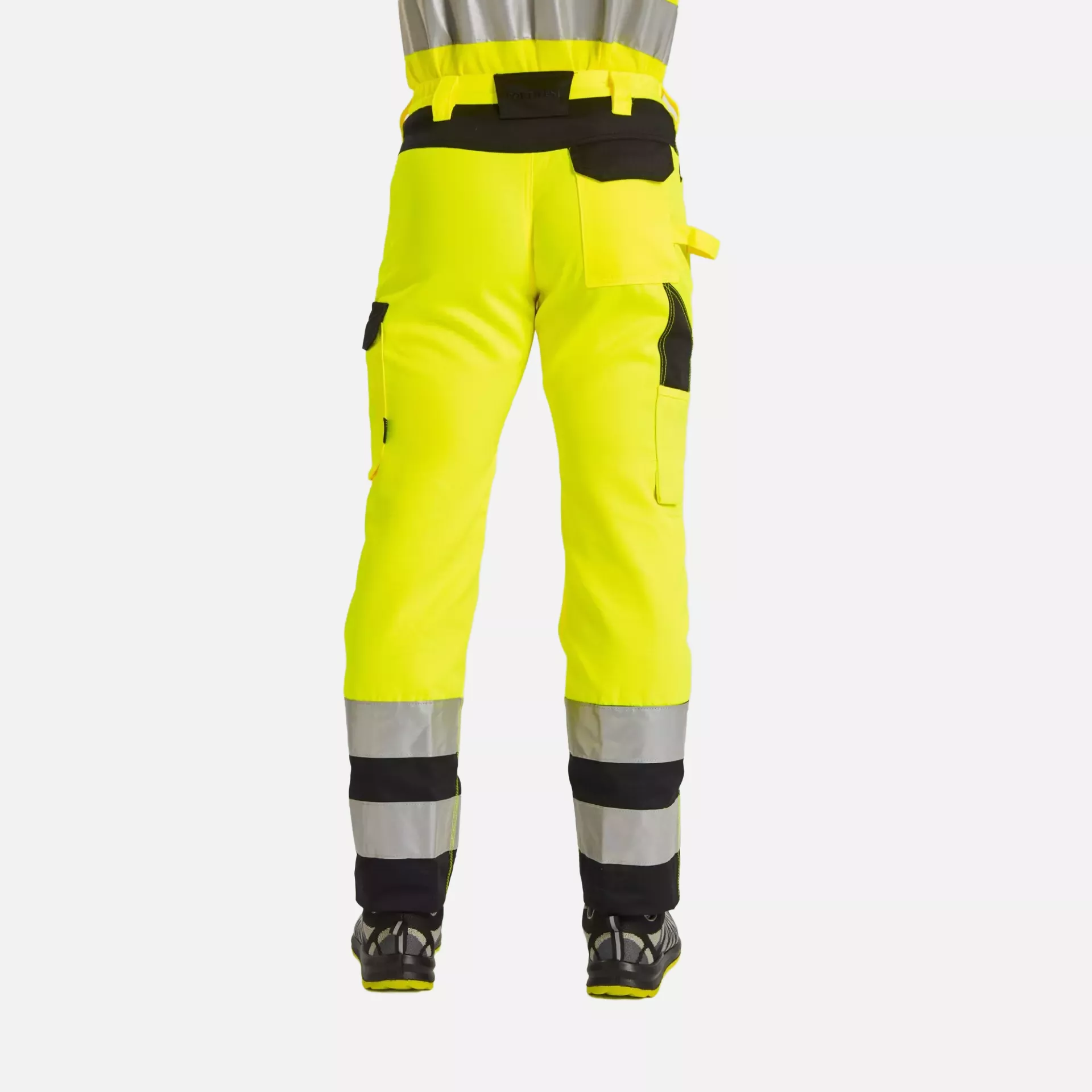Portwest PW241OBR, PW2 Hi-Vis Service Trousers, Orange/Black, image 8