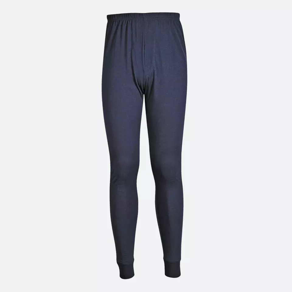 Portwest FR14NAR, Modaflame Knit Anti-Static FR Leggings, Navy, image 1, gallery thumbnail