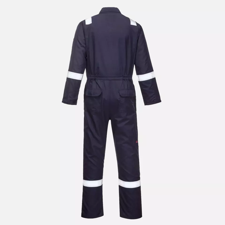 Portwest AF53NAR, Araflame Gold Overall, Marine, image 2, gallery thumbnail