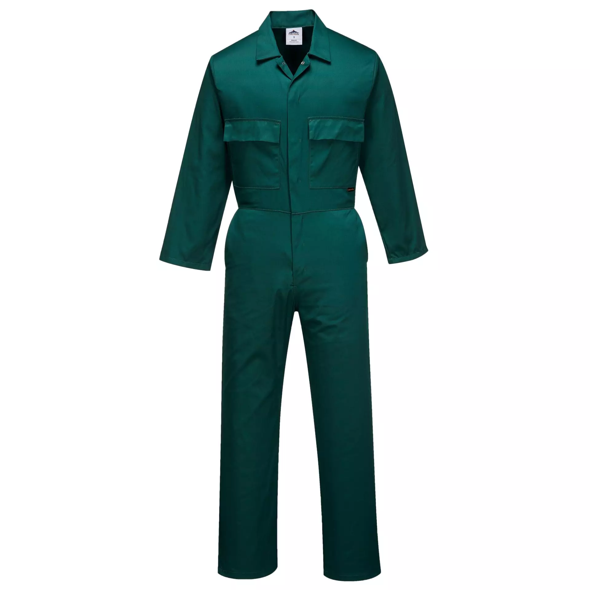 Portwest S999BGR, Euro Work Coverall, Bottle Green, image 1