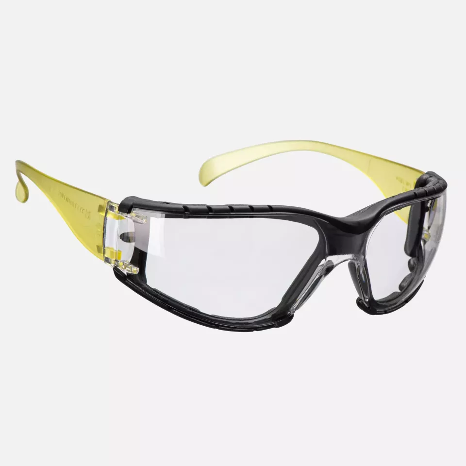 Portwest PS32CLR, Wrap Around Plus Schutzbrille, Transparent, image 3, gallery thumbnail