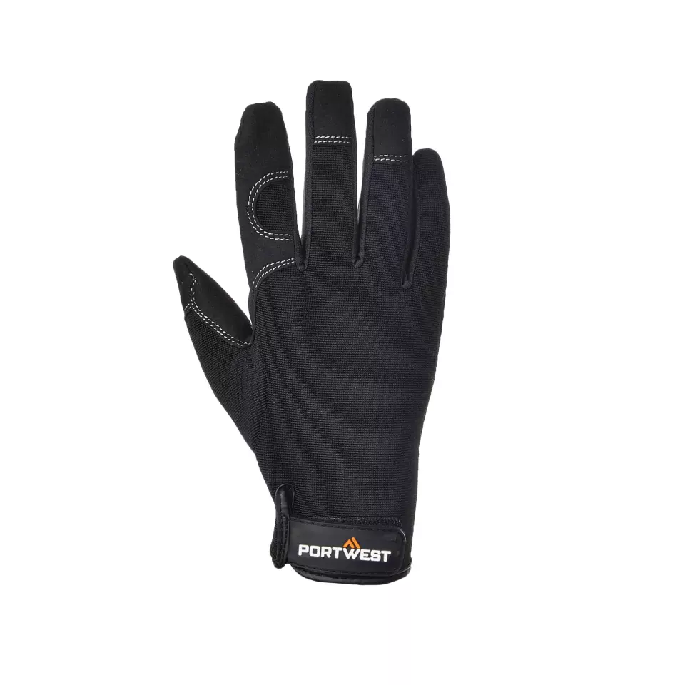 Portwest A700BKR, General Utility – High Performance Glove, Black, image 1, gallery thumbnail