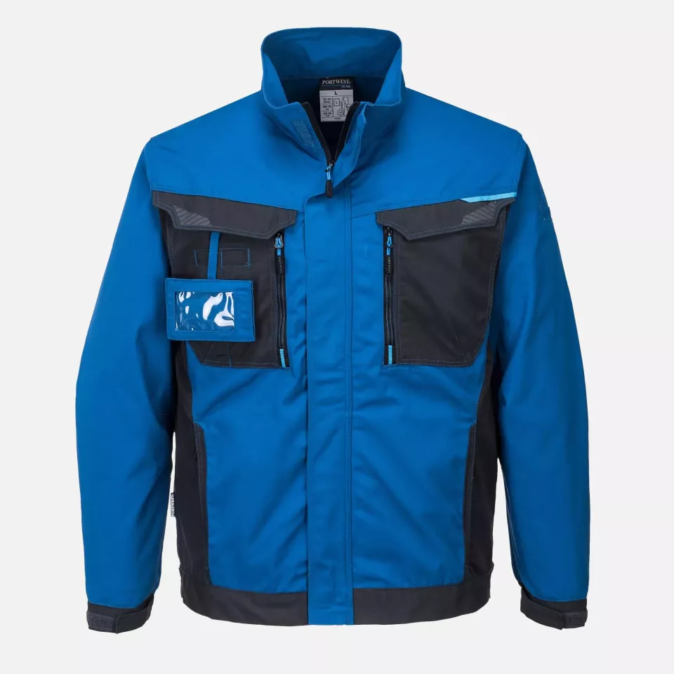 Portwest T703PBR, WX3 Work Jacket, Persian Blue, image 1, gallery thumbnail