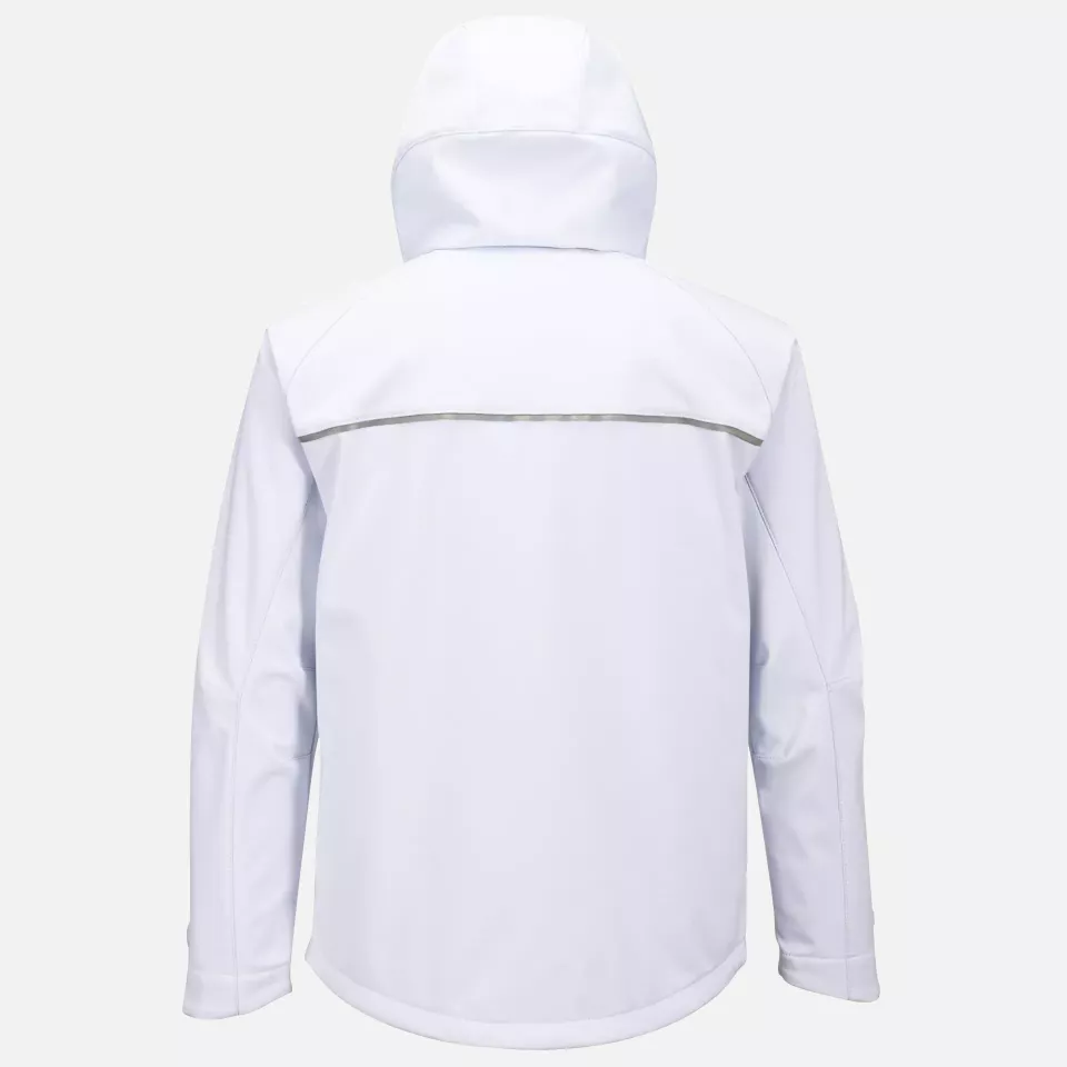 Portwest DX474WHR, DX4 Hooded Softshell (3L), White, image 5, gallery thumbnail