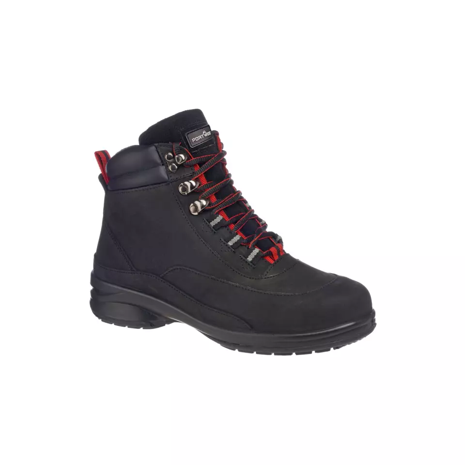 Portwest FT42BKR, Steelite Women's Hiker Boot, Black, image 1, gallery thumbnail
