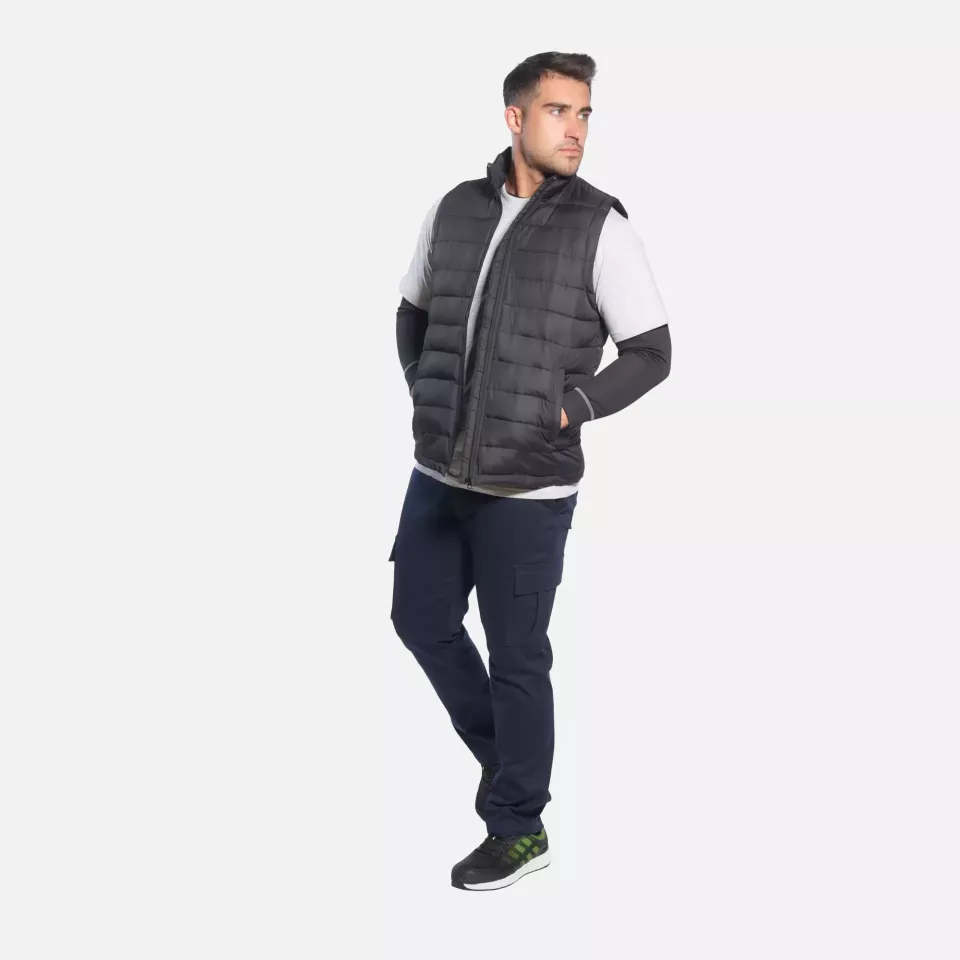 Portwest S231CGR, WX2 Eco Stretch Slim Fit Combat Trousers, Charcoal Grey, image 3, gallery thumbnail