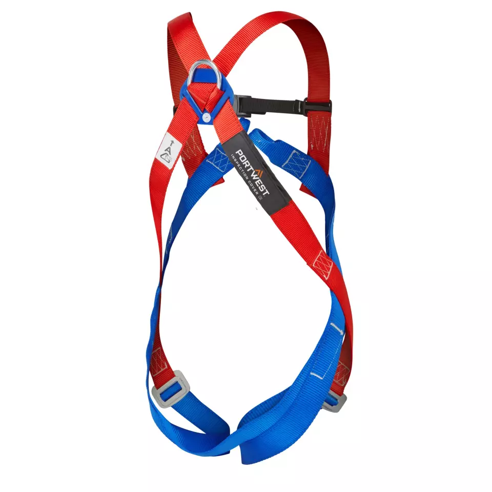 Portwest FP12RER, 2 Point Harness, Red, image 5, gallery thumbnail