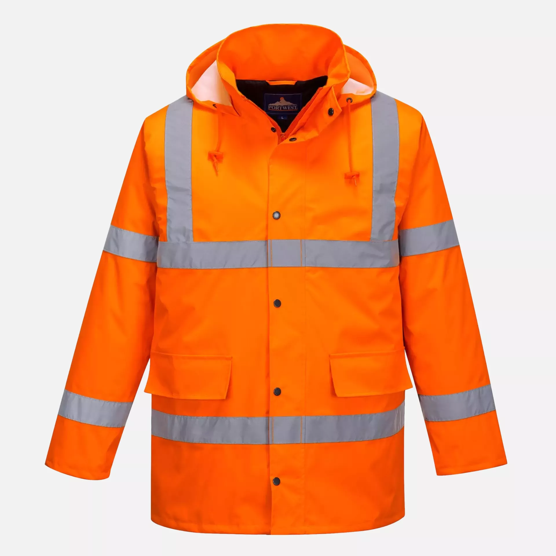 Portwest S460ORR, Hi-Vis Winter Traffic Jacket, Orange, image 3