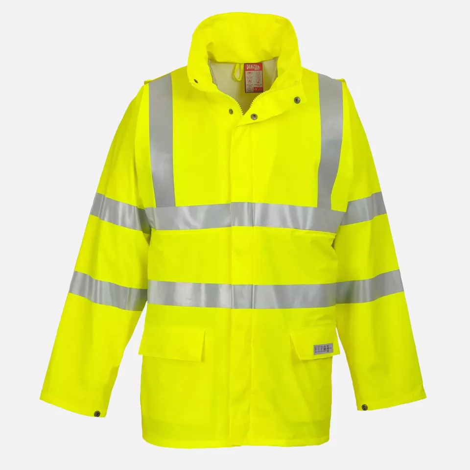 Portwest FR41YER, Sealtex Flame FR Warnschutzjacke, Gelb, image 1, gallery thumbnail