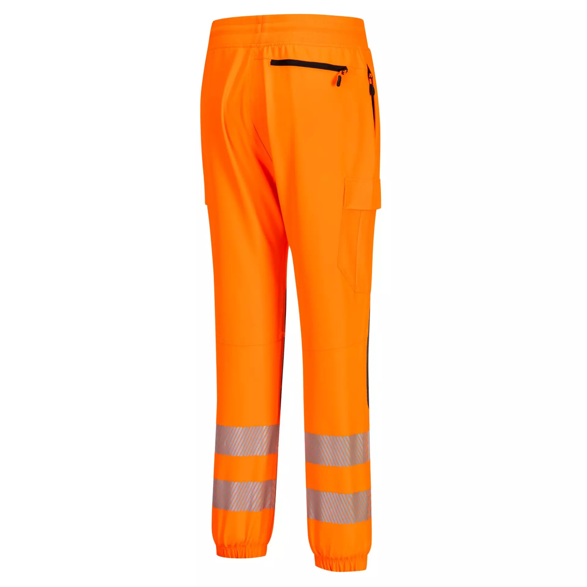 Portwest KX346OBR, PW3 Hi-Vis Flexi Jogger, Orange/Black, image 3